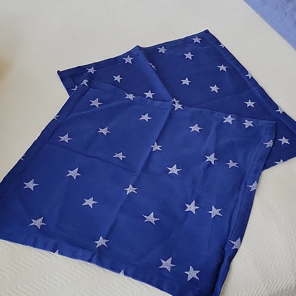 Crate & Barrel Stars & Stripes Two Napkins